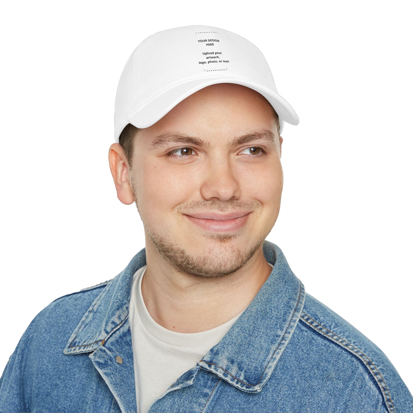 Custom Low Profile Baseball Cap — Personalized Embroidered Patch Hat