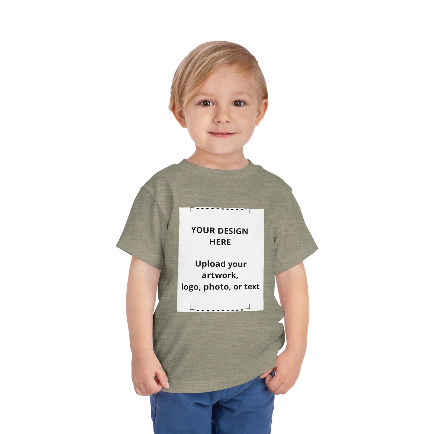 Custom Toddler Tee — Personalized Kids Short Sleeve Shirt