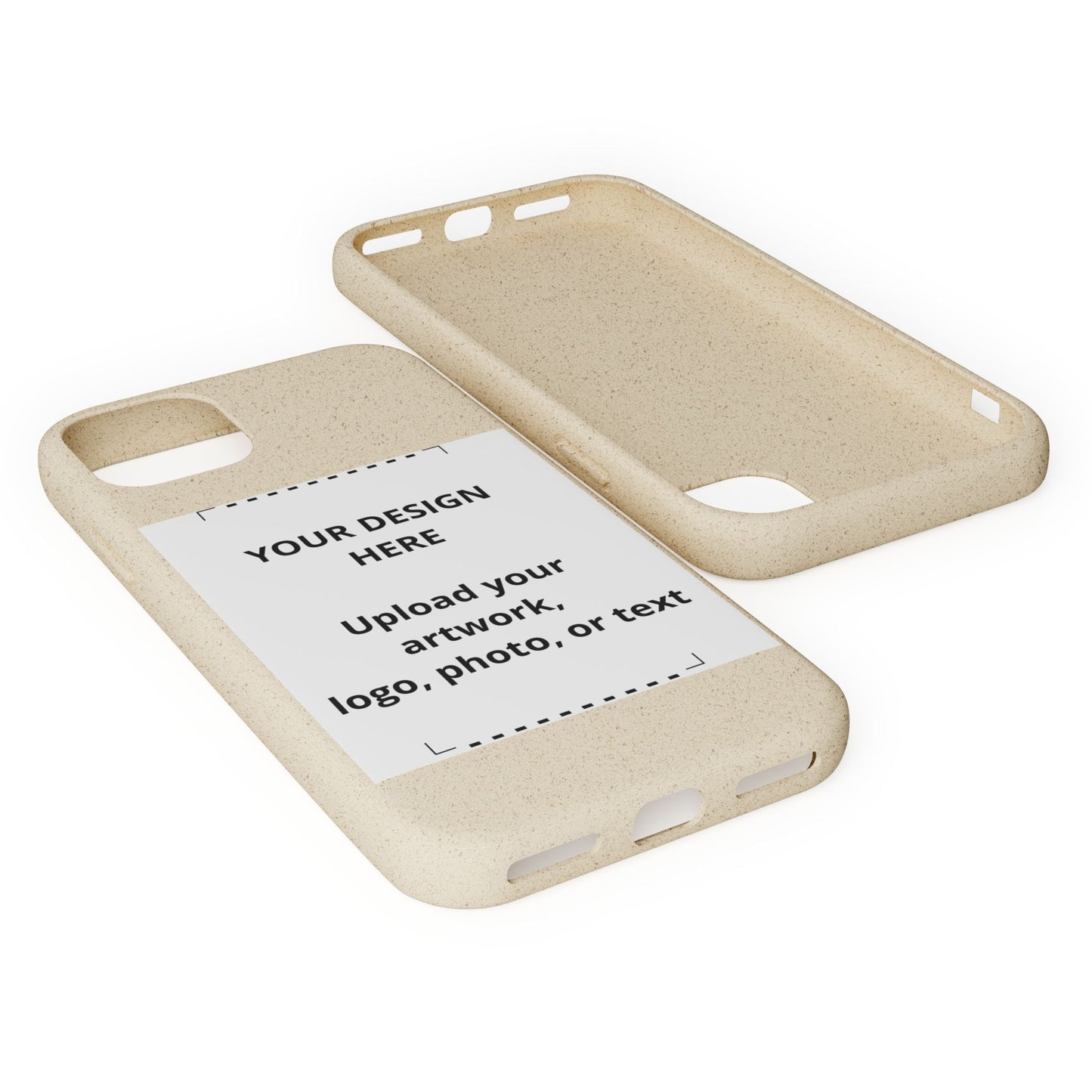 Biodegradable Custom Phone Case — Eco-Friendly Personalized iPhone Cover