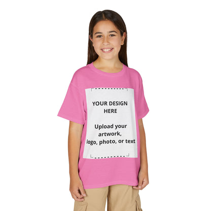 Youth T-Shirt — Customizable Youth DryBlend Tee (Upload Your Design)