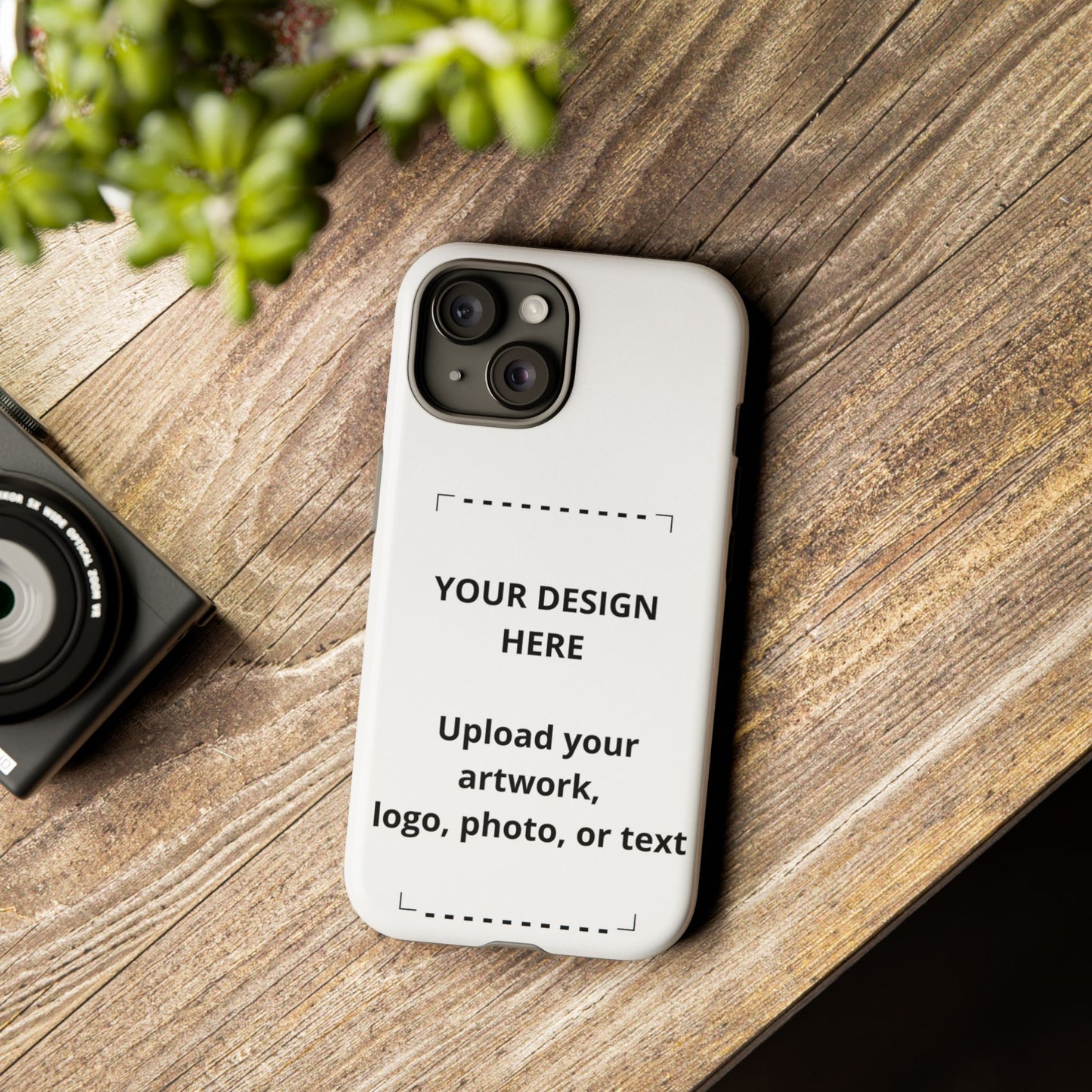 Custom Tough Phone Case — Personalized Protective Phone Cover