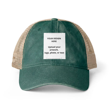 Women's Washed Mesh-Back Cap