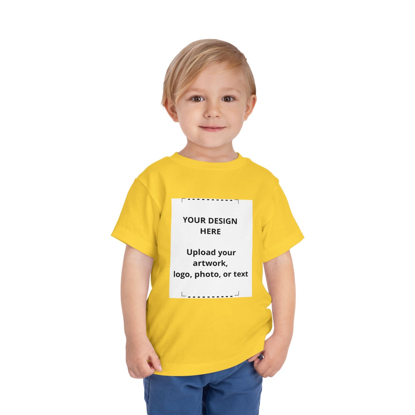Custom Toddler Tee — Personalized Kids Short Sleeve Shirt