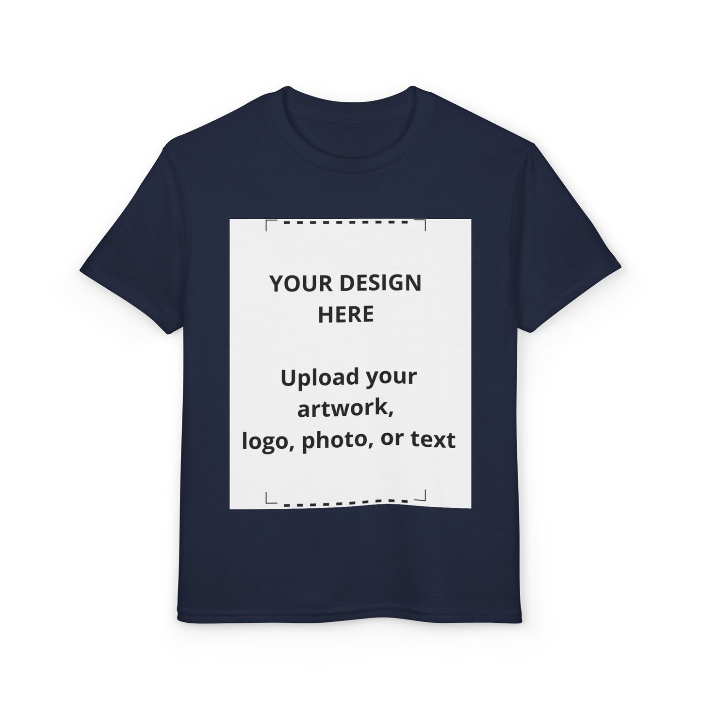 Youth T-Shirt — Customizable Youth DryBlend Tee (Upload Your Design)