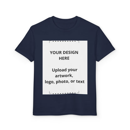 Youth T-Shirt — Customizable Youth DryBlend Tee (Upload Your Design)