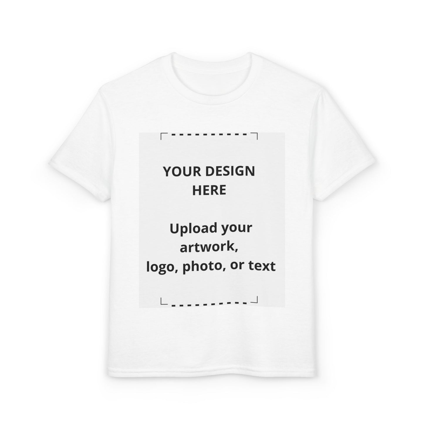 Youth T-Shirt — Customizable Youth DryBlend Tee (Upload Your Design)