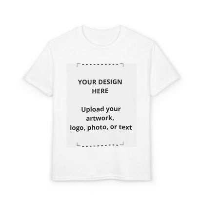Youth T-Shirt — Customizable Youth DryBlend Tee (Upload Your Design)