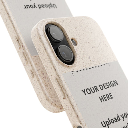 Biodegradable Custom Phone Case — Eco-Friendly Personalized iPhone Cover