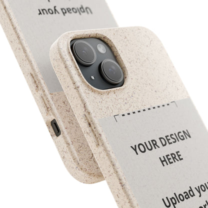 Biodegradable Custom Phone Case — Eco-Friendly Personalized iPhone Cover