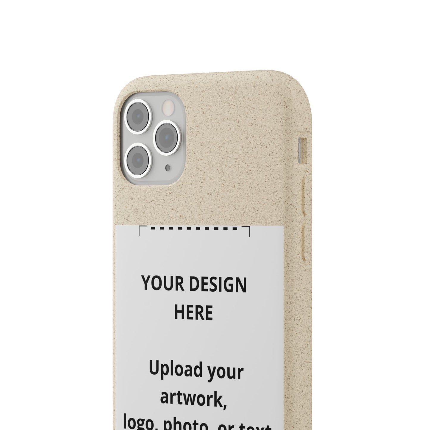 Biodegradable Custom Phone Case — Eco-Friendly Personalized iPhone Cover