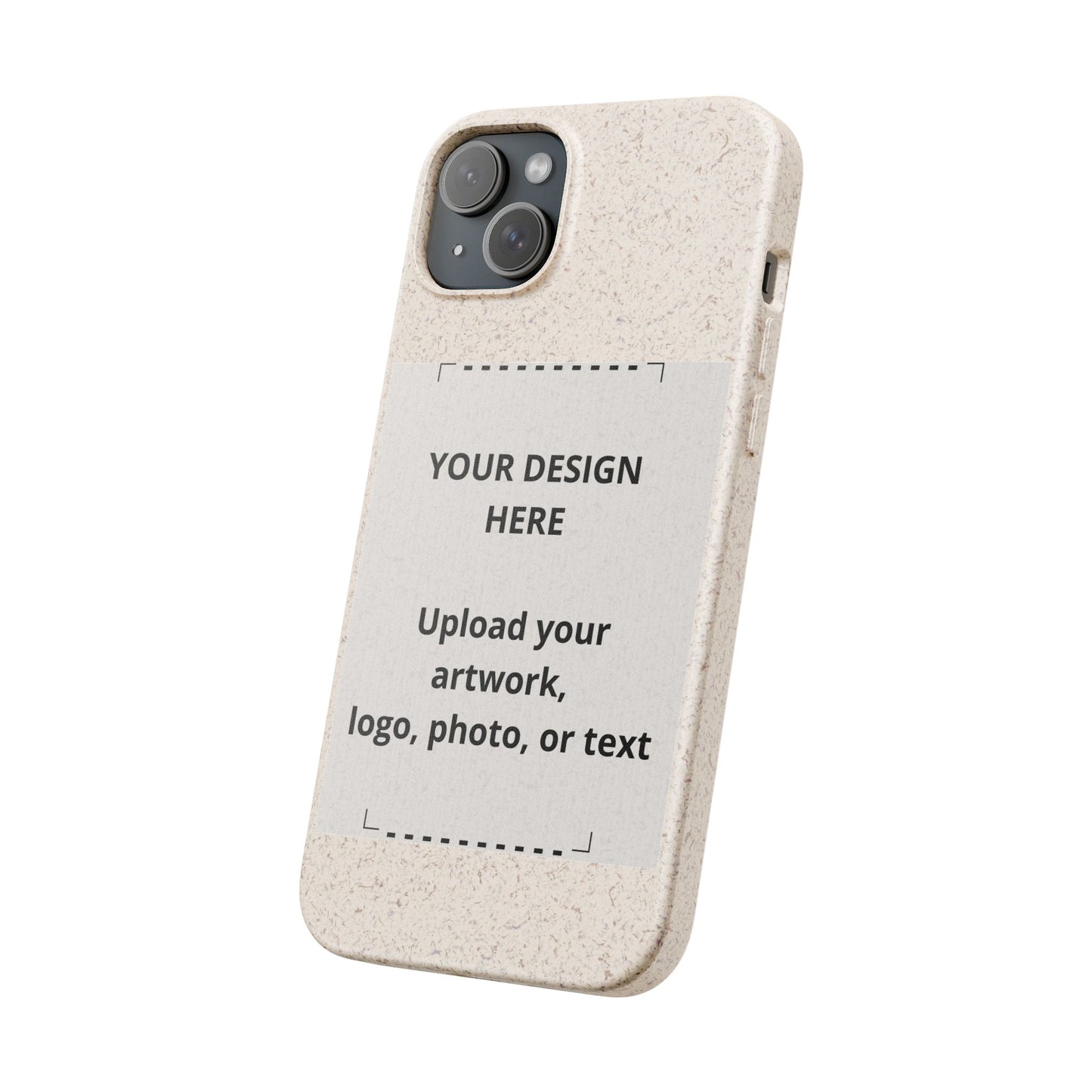 Biodegradable Custom Phone Case — Eco-Friendly Personalized iPhone Cover