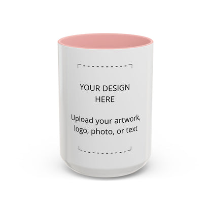 Accent Coffee Mug — Customizable Two-Tone 11/15oz Ceramic Mug