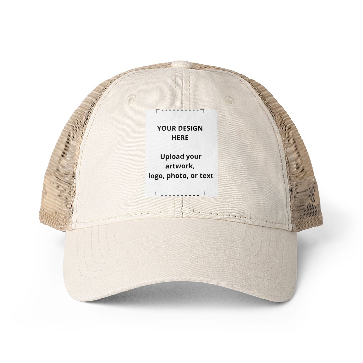 Women's Washed Mesh-Back Cap