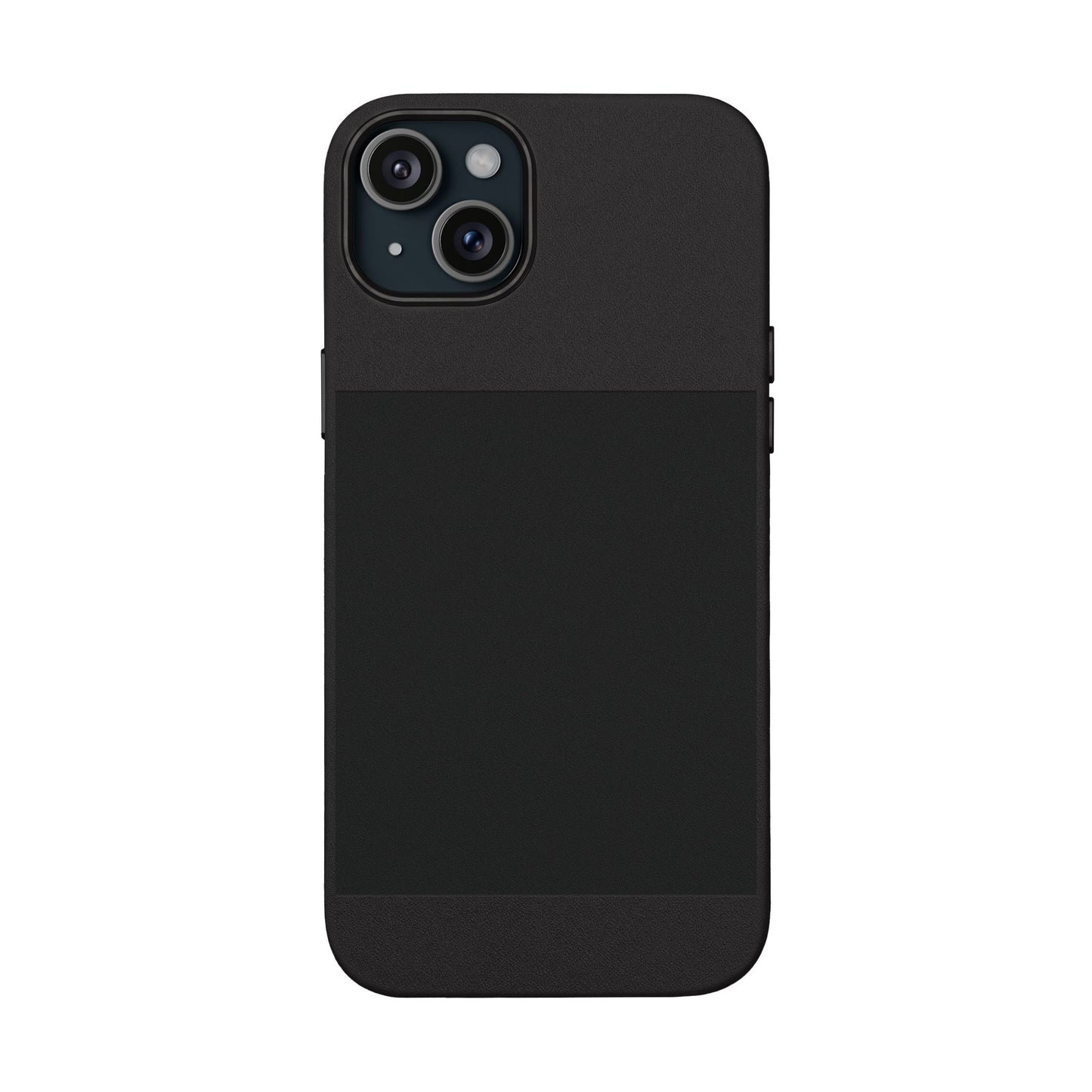 Engravable PU Leather Phone Case — Custom Minimalist Protective Cover