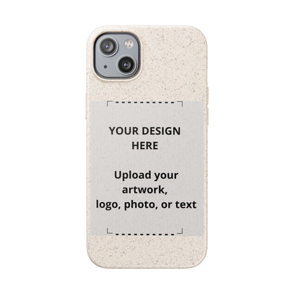 Biodegradable Custom Phone Case — Eco-Friendly Personalized iPhone Cover