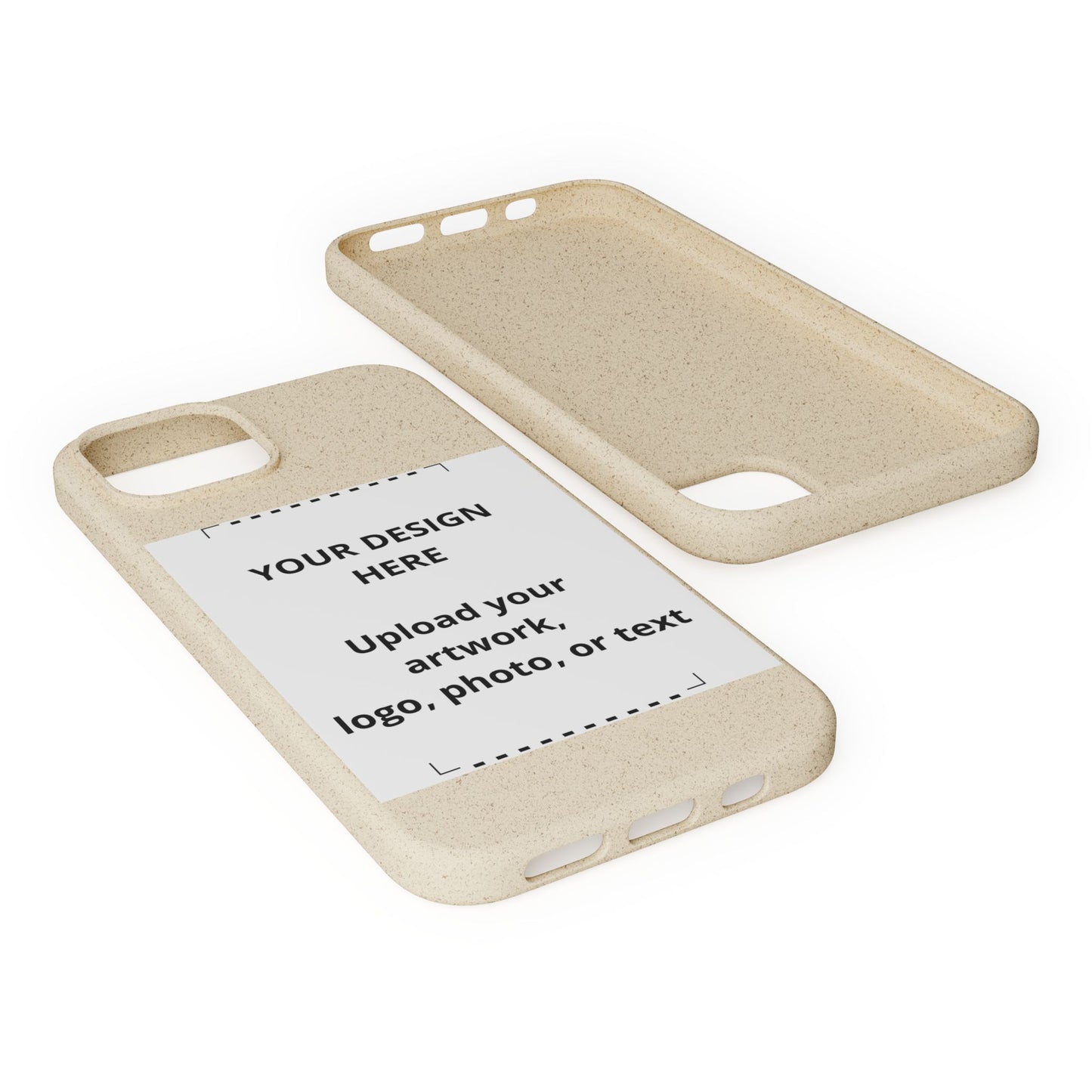 Biodegradable Custom Phone Case — Eco-Friendly Personalized iPhone Cover