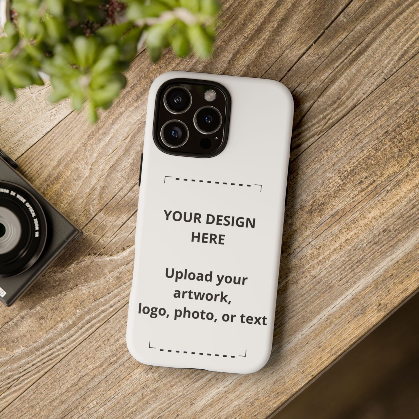 Custom Tough Phone Case — Personalized Protective Phone Cover
