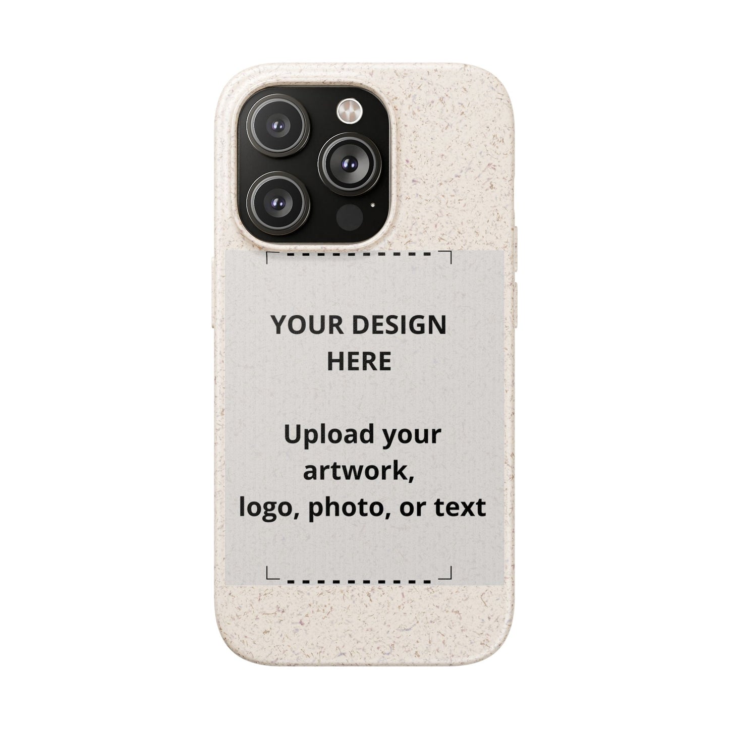 Biodegradable Custom Phone Case — Eco-Friendly Personalized iPhone Cover