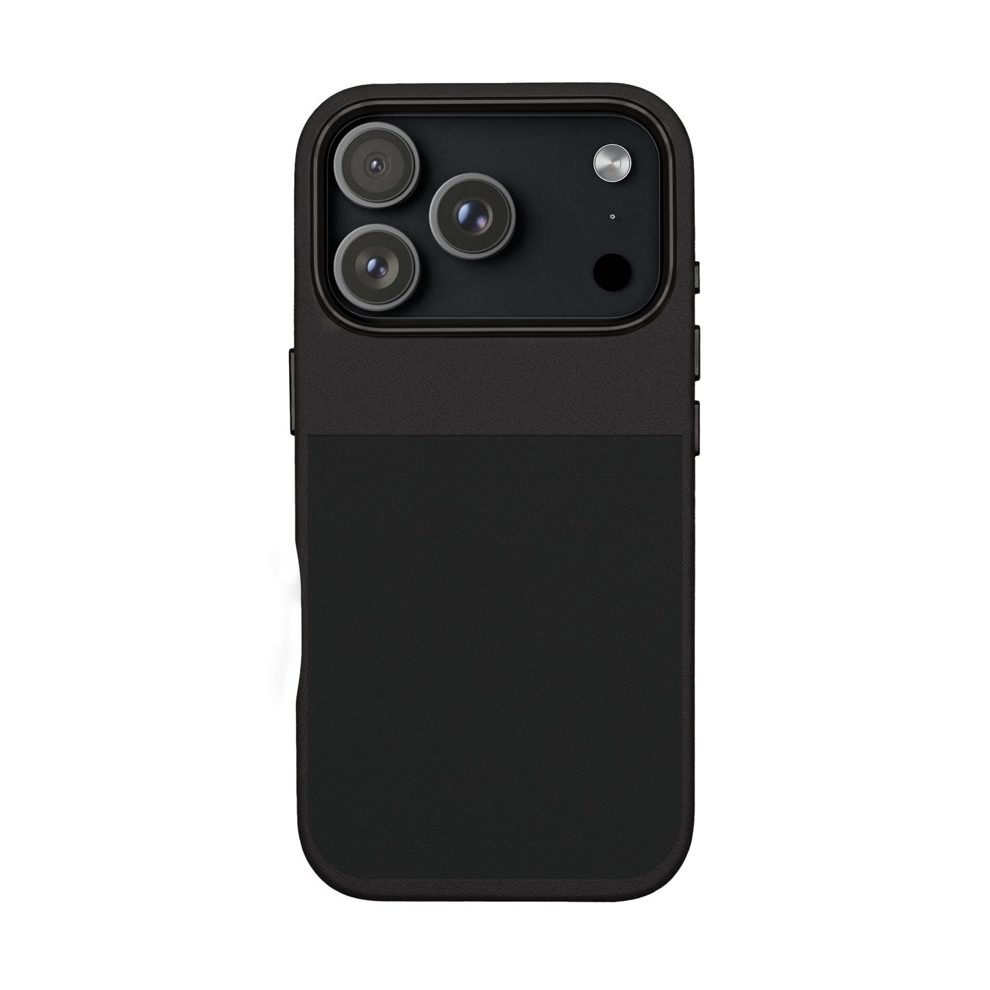 Engravable PU Leather Phone Case — Custom Minimalist Protective Cover