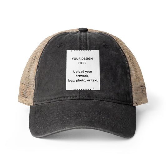 Women's Washed Mesh-Back Cap