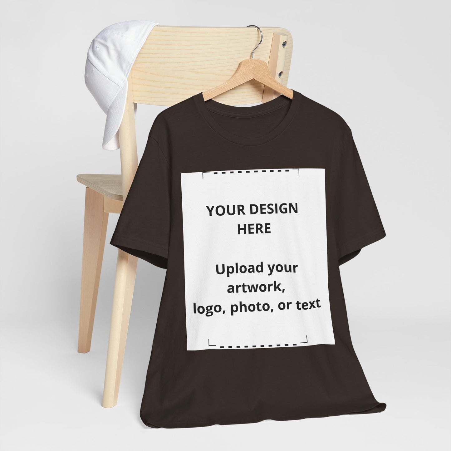 Custom Graphic T‑Shirt — Personalized Upload Tee (Add Your Design, Logo, Photo or Text)