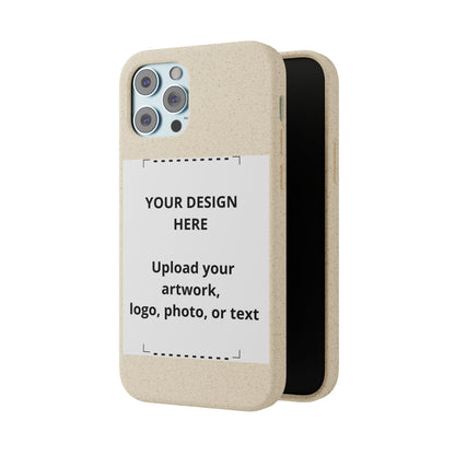 Biodegradable Custom Phone Case — Eco-Friendly Personalized iPhone Cover