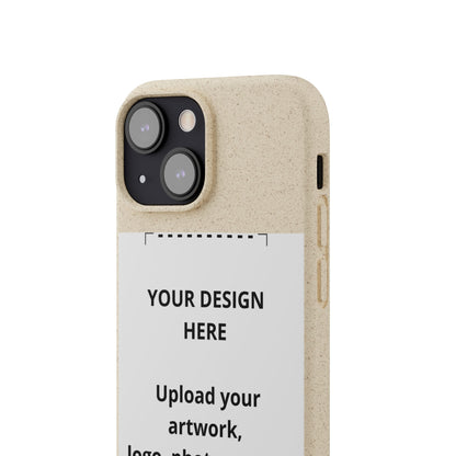 Biodegradable Custom Phone Case — Eco-Friendly Personalized iPhone Cover