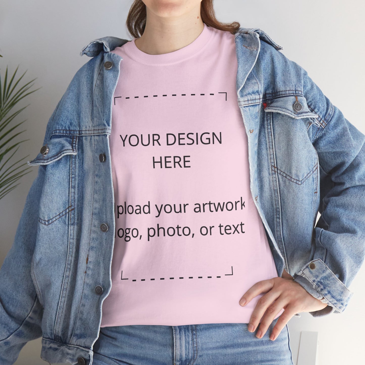 Customizable T‑Shirt — Upload Your Artwork, Logo or Text