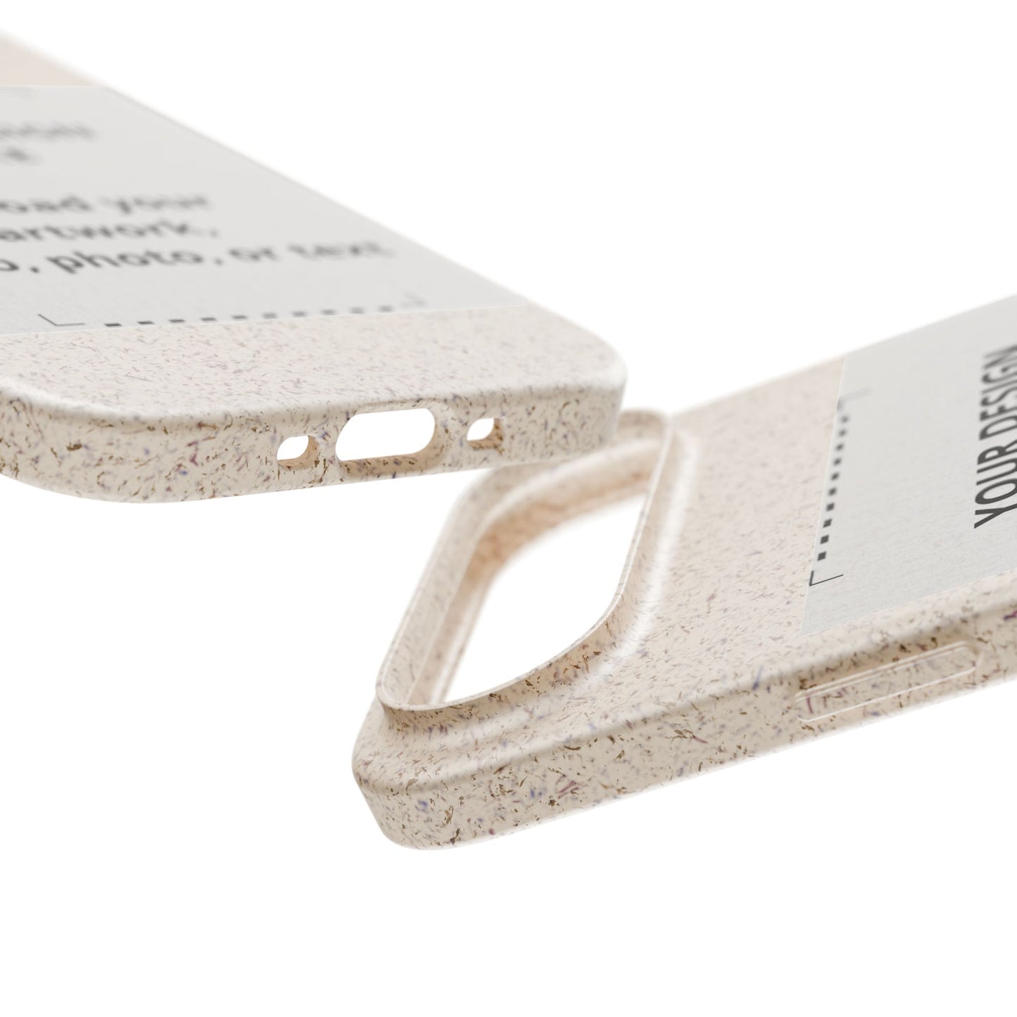 Biodegradable Custom Phone Case — Eco-Friendly Personalized iPhone Cover