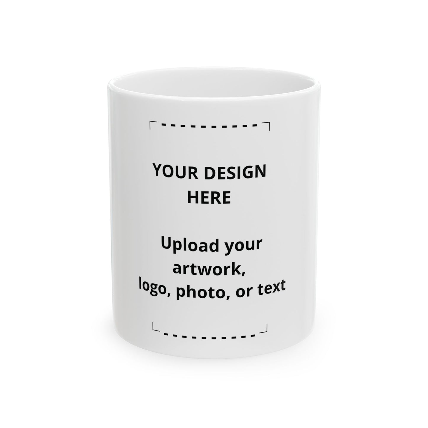 Custom Photo Ceramic Mug (11oz & 15oz) — Personalized Upload Your Design