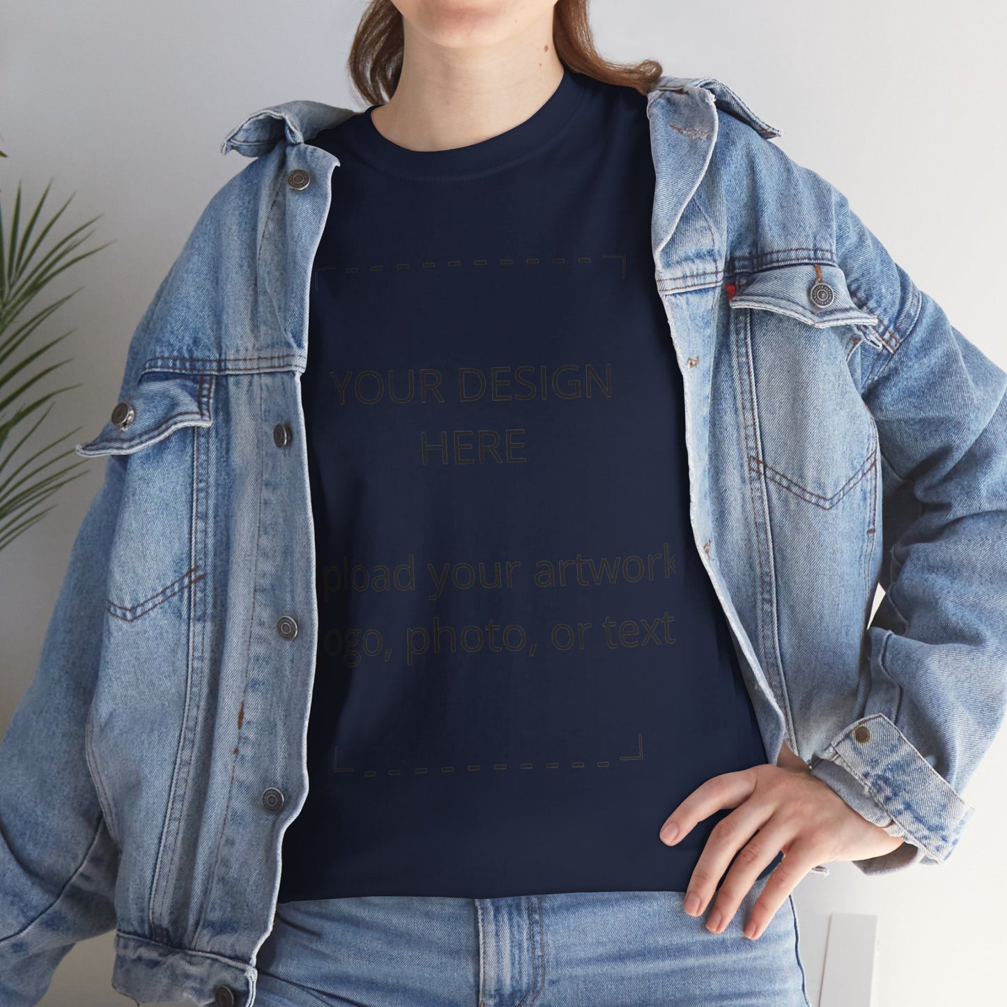 Customizable T‑Shirt — Upload Your Artwork, Logo or Text