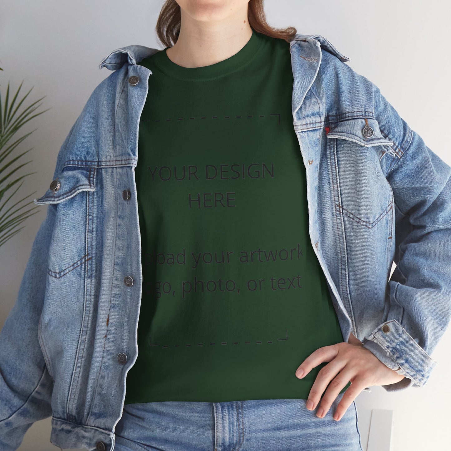 Customizable T‑Shirt — Upload Your Artwork, Logo or Text