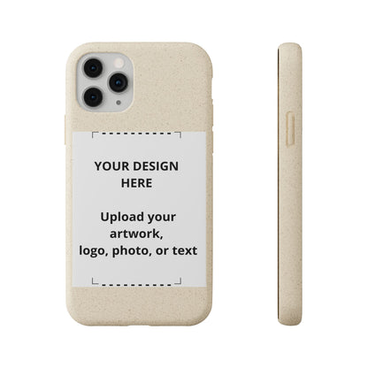 Biodegradable Custom Phone Case — Eco-Friendly Personalized iPhone Cover