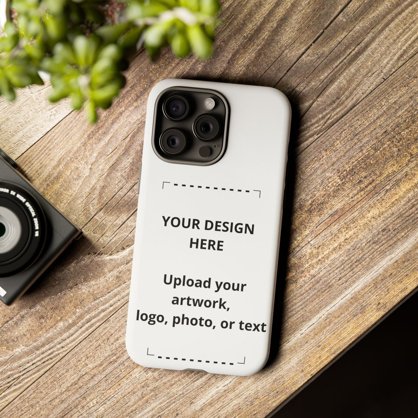 Custom Tough Phone Case — Personalized Protective Phone Cover