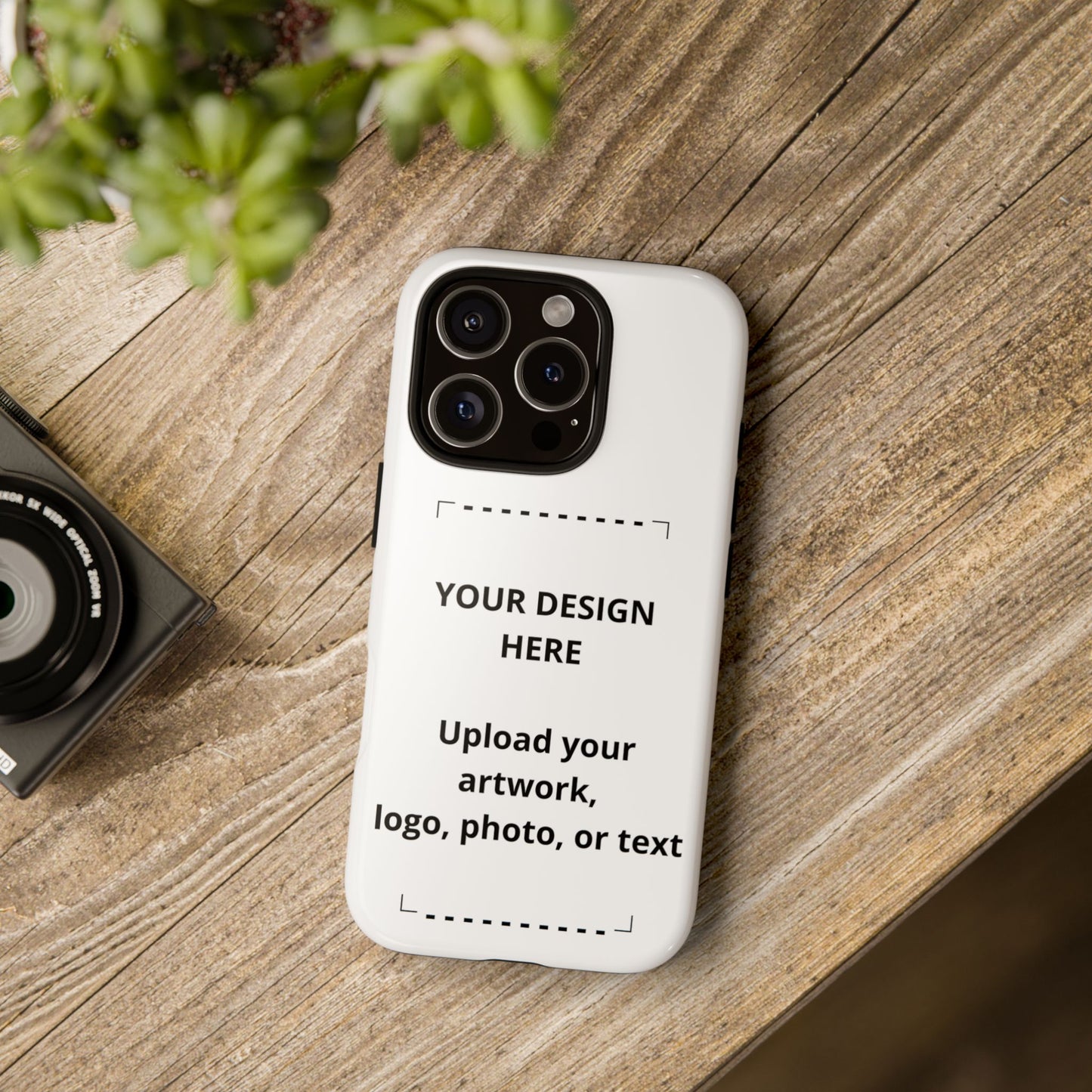 Custom Tough Phone Case — Personalized Protective Phone Cover