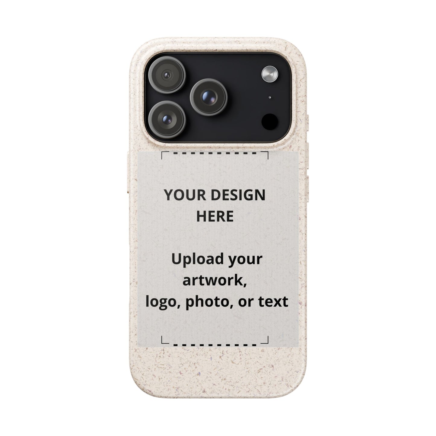 Biodegradable Custom Phone Case — Eco-Friendly Personalized iPhone Cover