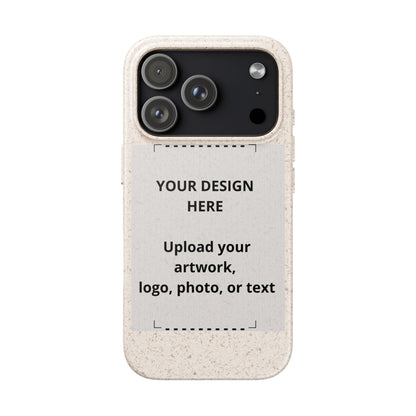 Biodegradable Custom Phone Case — Eco-Friendly Personalized iPhone Cover
