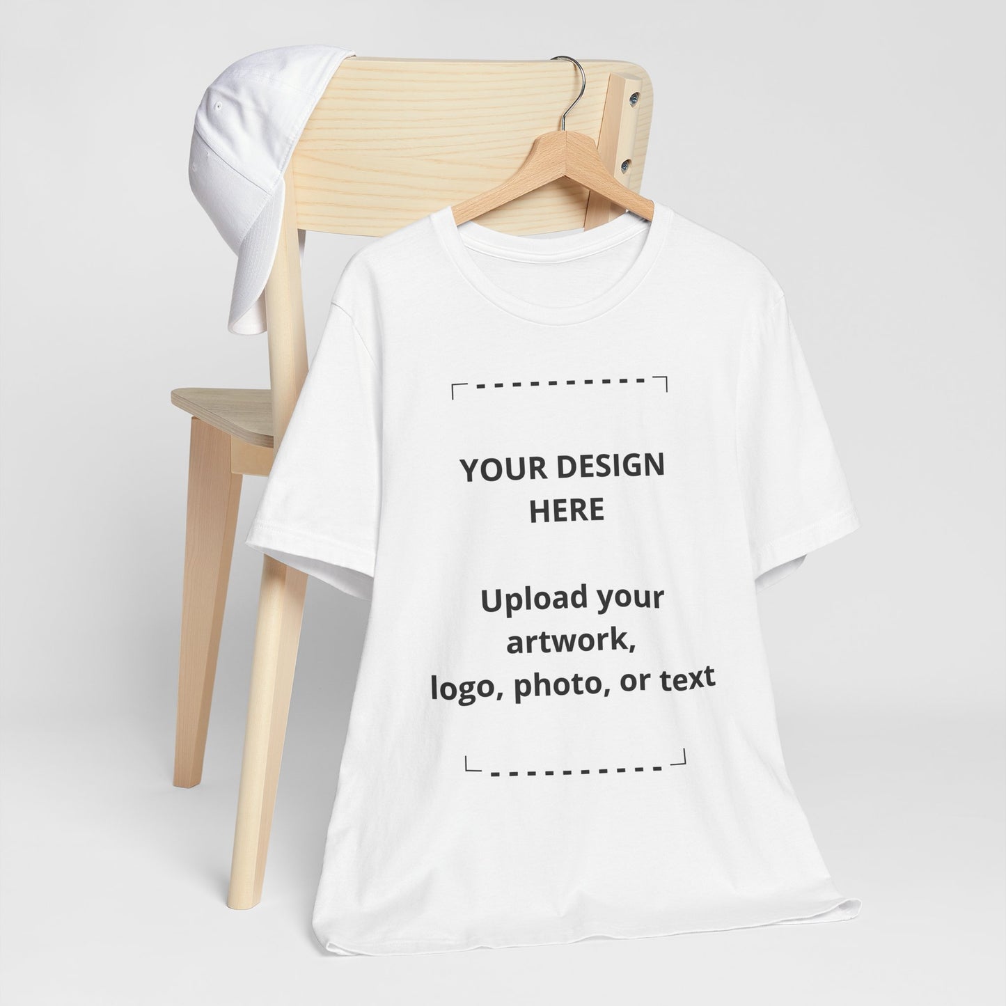 Custom Graphic T‑Shirt — Personalized Upload Tee (Add Your Design, Logo, Photo or Text)