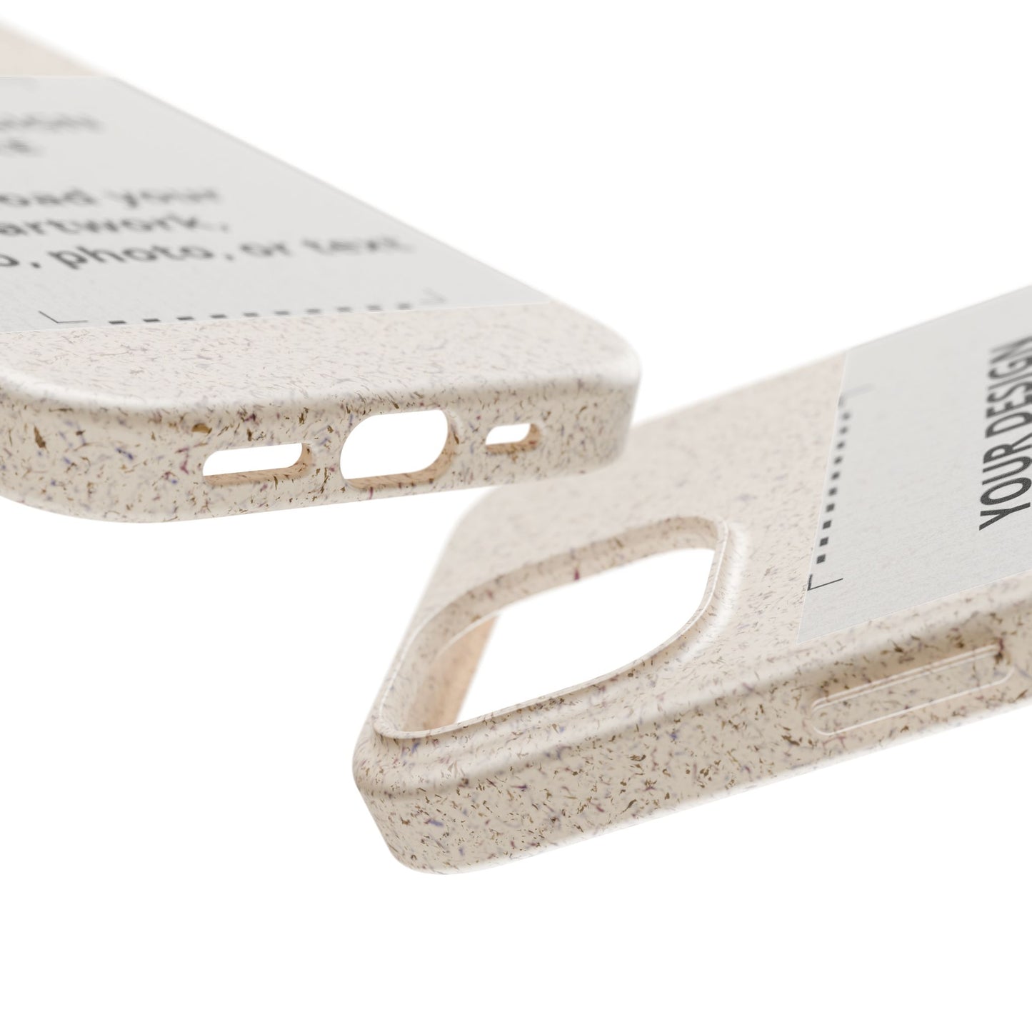 Biodegradable Custom Phone Case — Eco-Friendly Personalized iPhone Cover