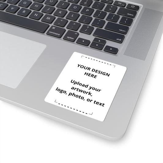 Custom Kiss-Cut Stickers — Personalized Logo, Photo & Text Decals