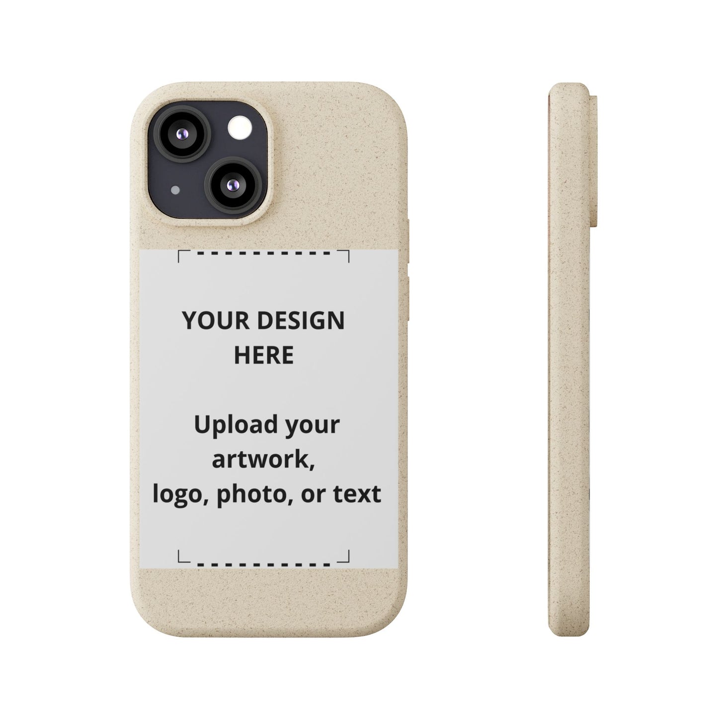 Biodegradable Custom Phone Case — Eco-Friendly Personalized iPhone Cover