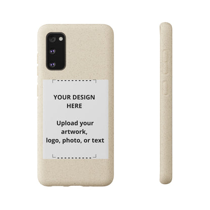 Biodegradable Custom Phone Case — Eco-Friendly Personalized iPhone Cover