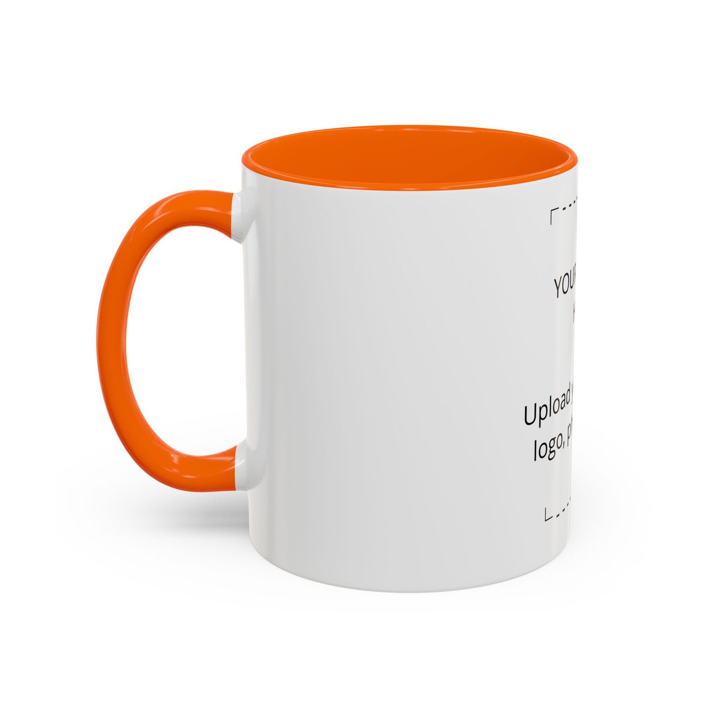 Accent Coffee Mug — Customizable Two-Tone 11/15oz Ceramic Mug