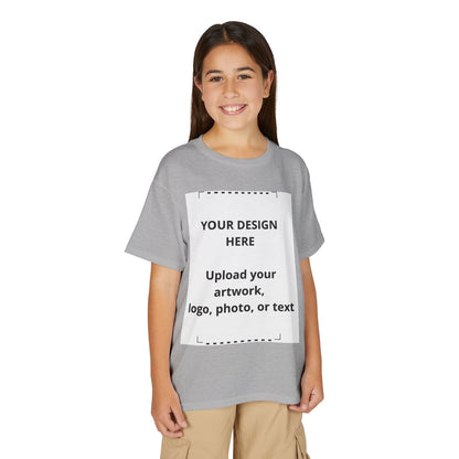 Youth T-Shirt — Customizable Youth DryBlend Tee (Upload Your Design)