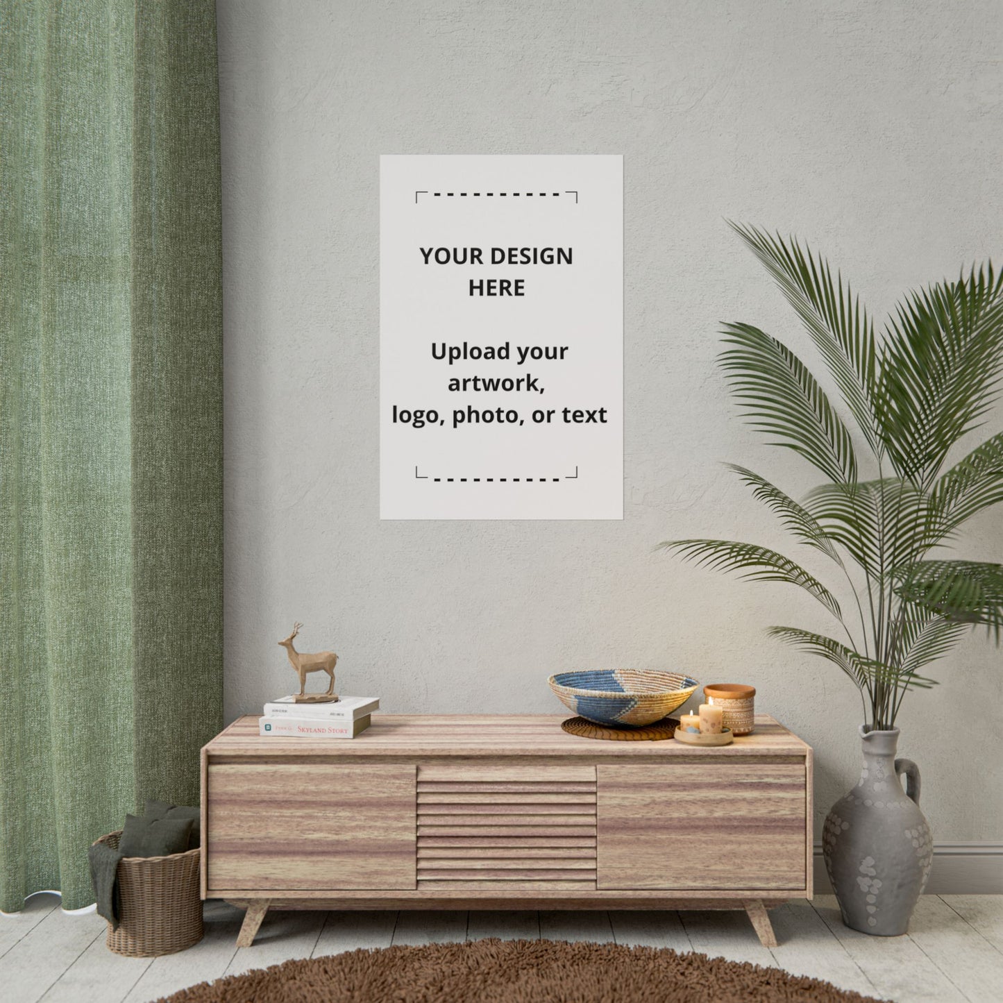 Custom Rolled Poster – Personalized Photo, Art & Text Print