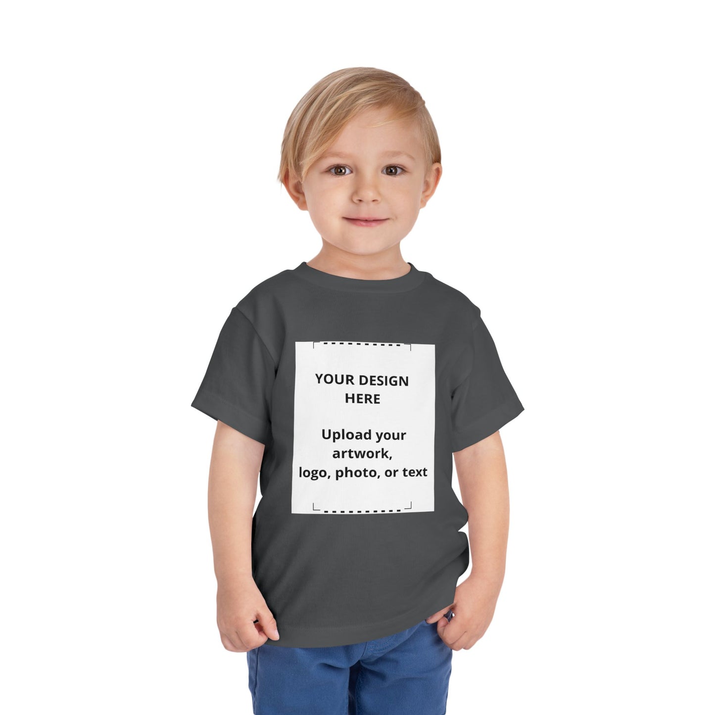 Custom Toddler Tee — Personalized Kids Short Sleeve Shirt