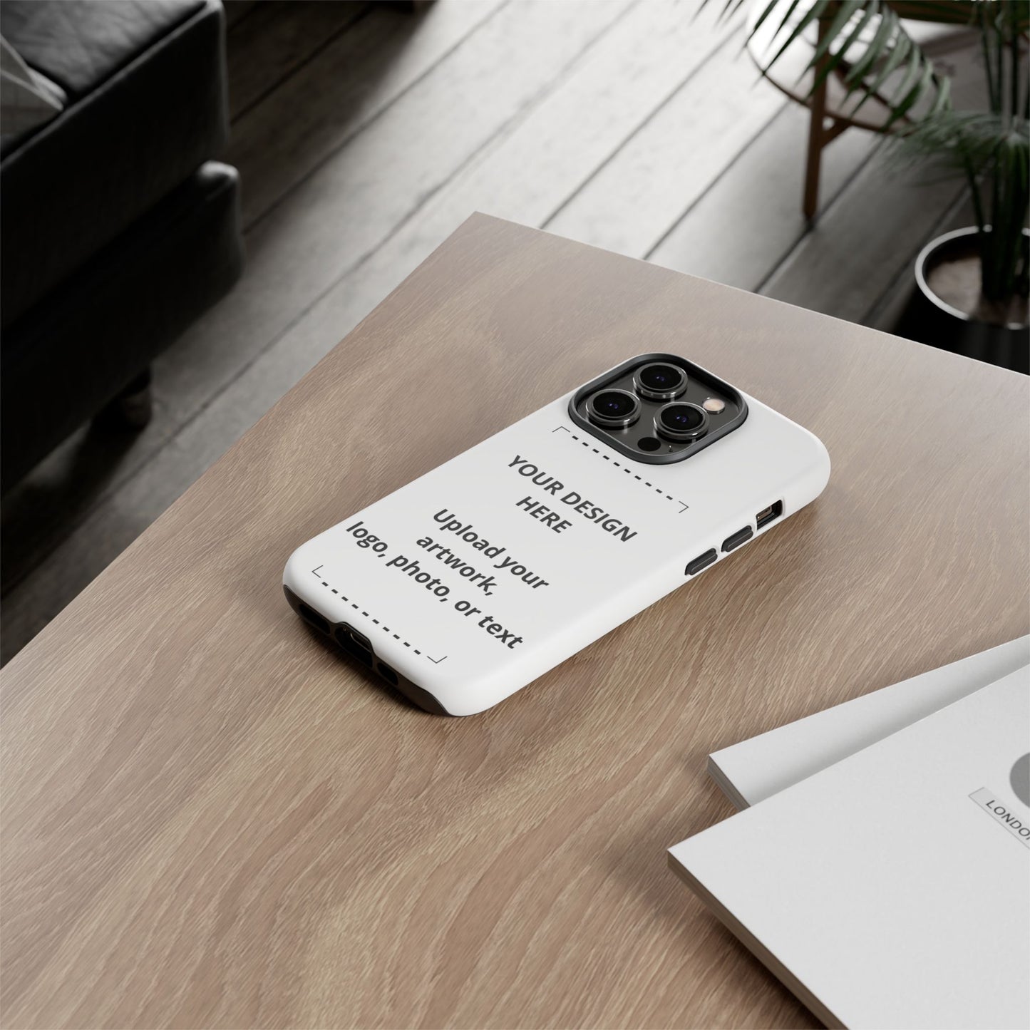Custom Tough Phone Case — Personalized Protective Phone Cover