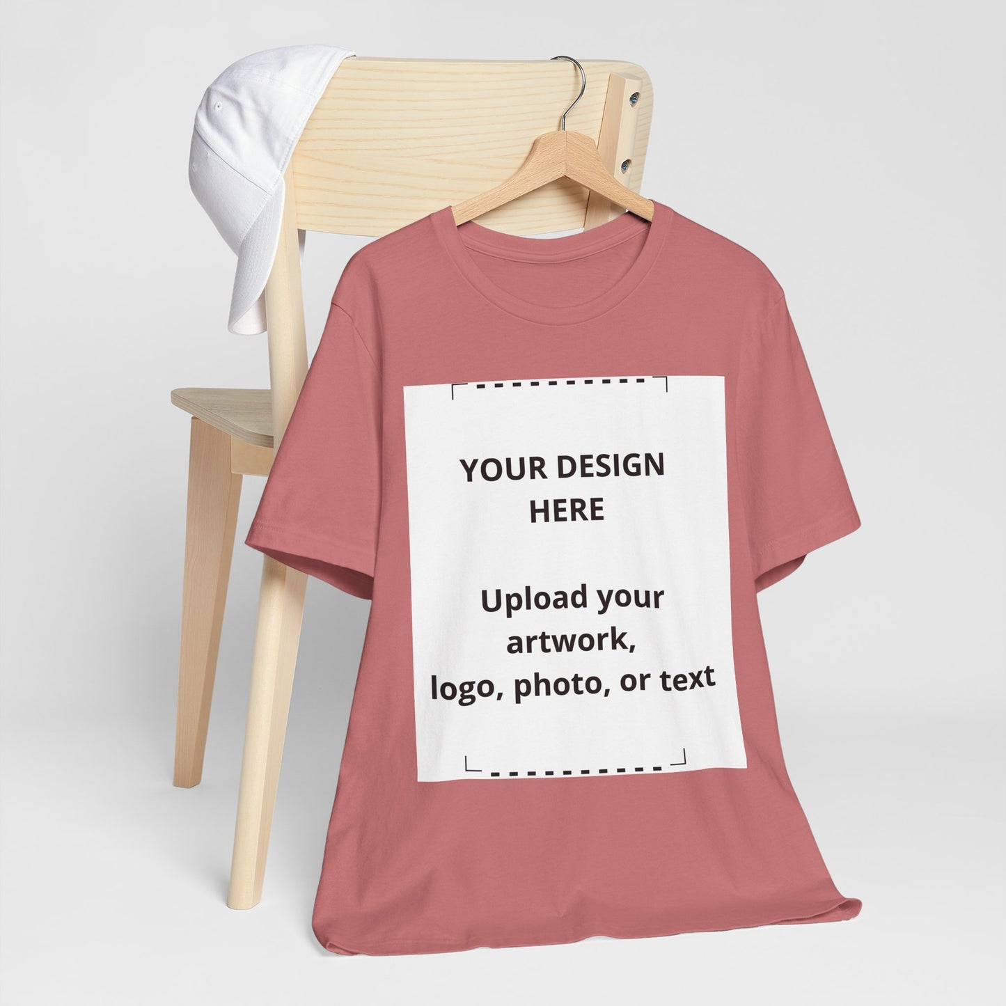 Custom Graphic T‑Shirt — Personalized Upload Tee (Add Your Design, Logo, Photo or Text)