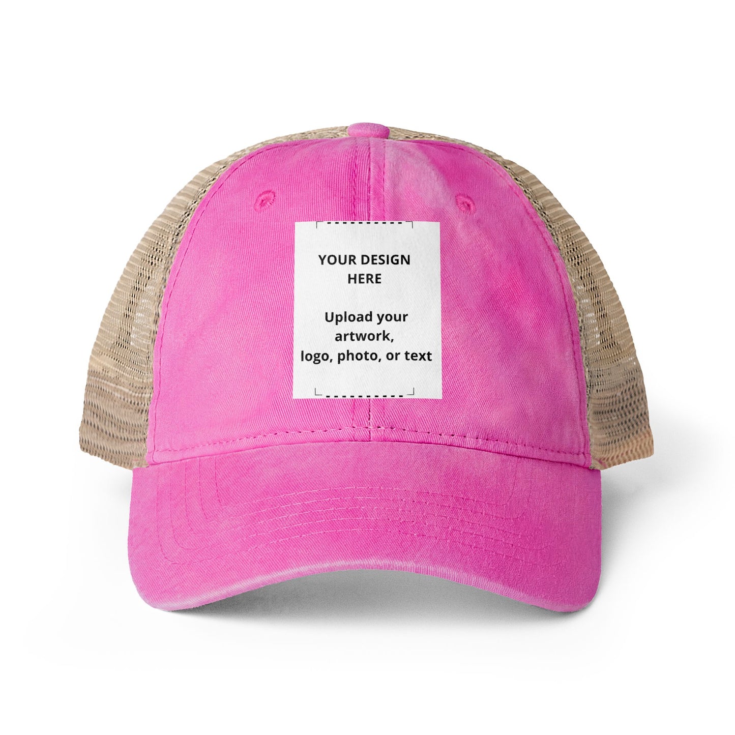 Women's Washed Mesh-Back Cap