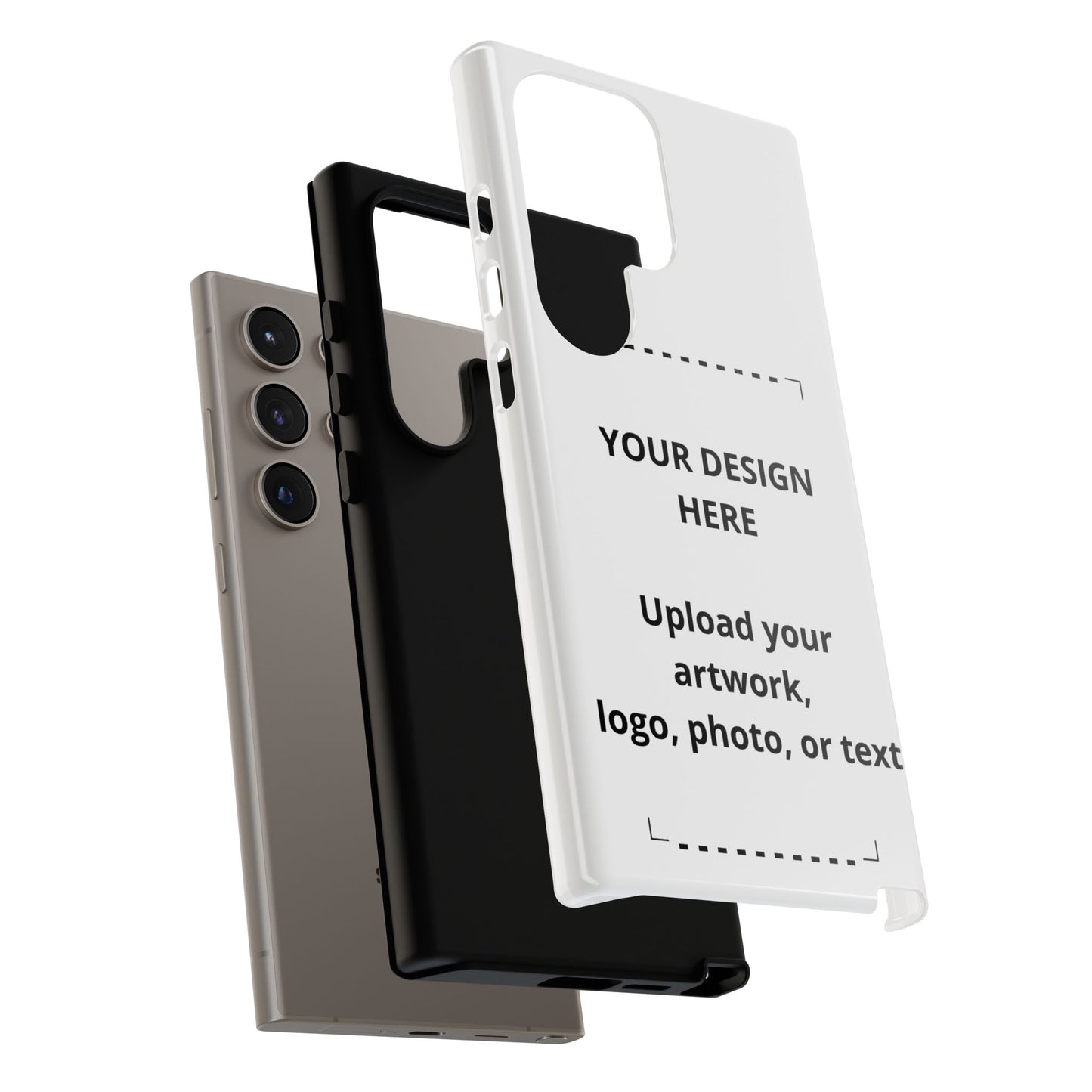 Custom Tough Phone Case — Personalized Protective Phone Cover